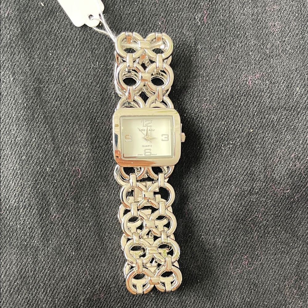 Vintage Côte d’Azur Elegant Silver Women's Watch